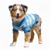 Combed Cotton Snowflake and Hearts Dog Sweater