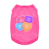 Conversation Hearts Dog Shirt
