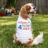 Happy 4th of July Dog Shirt